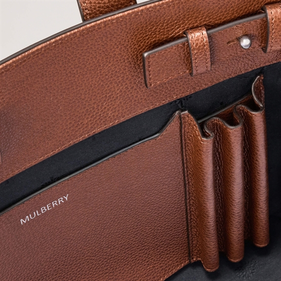 Mulberry Piccadilly Messenger Oak Two-Tone
